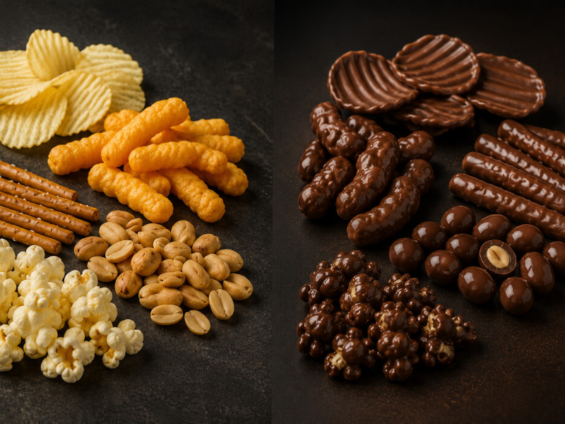 Color Functional Snackification Premiumisation Through Chocolate Coating - International Snacks Magazine