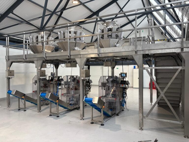Pork scratchings company install
